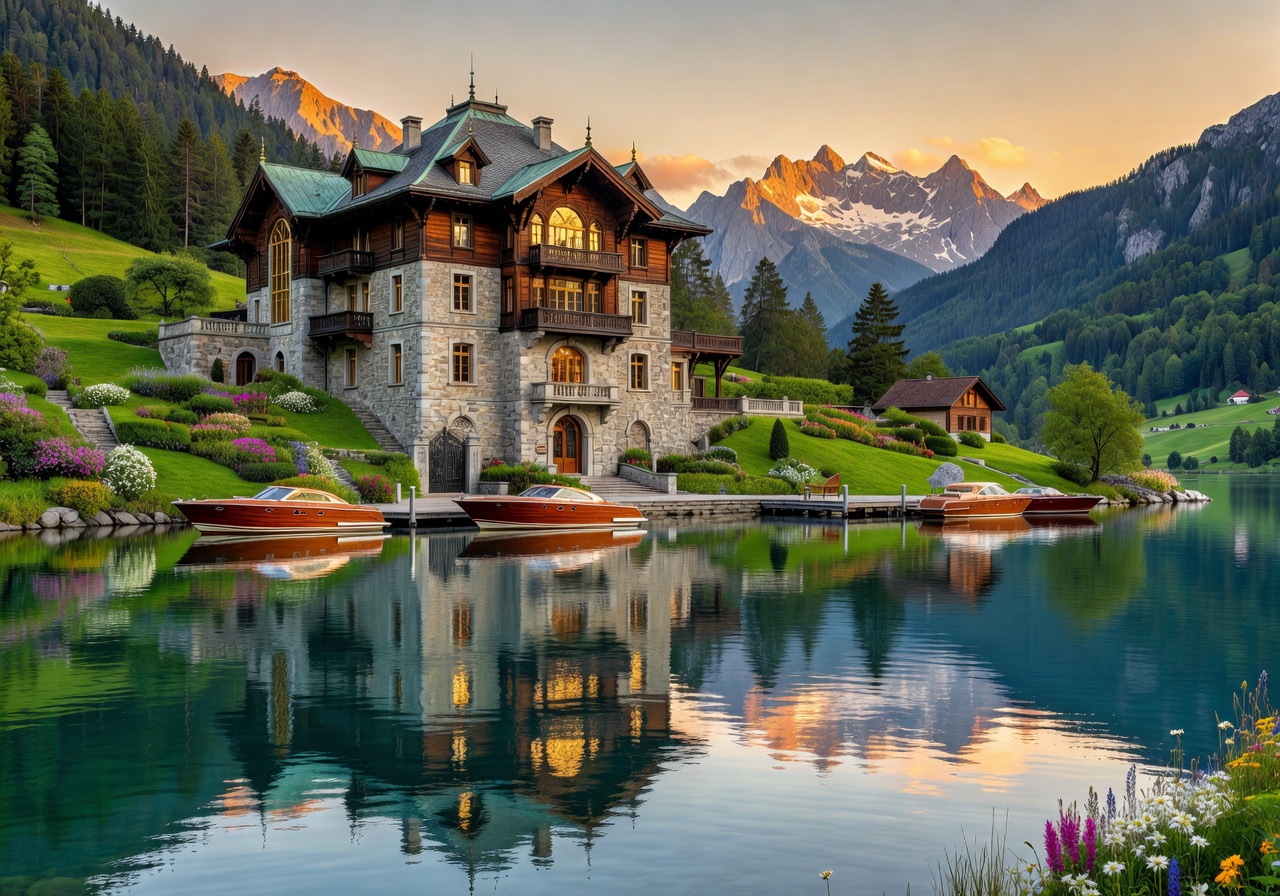 alpine crown palace zurich switzerland mountain lake luxury