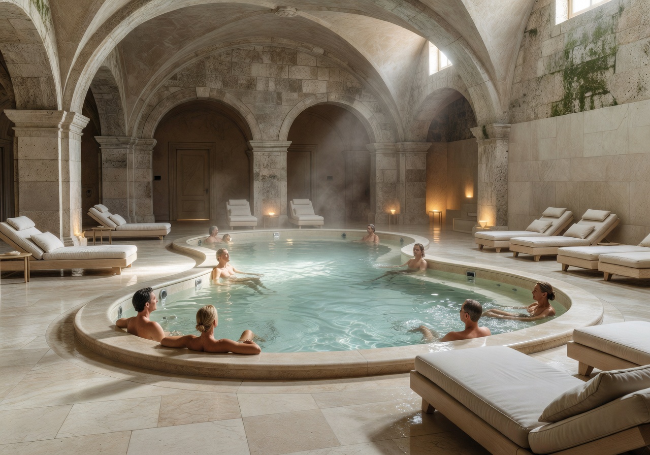 hydrotherapy pool european spa luxury
