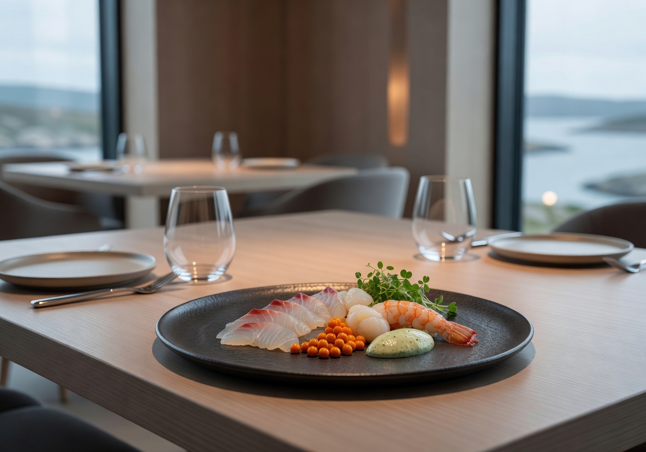 nordic luxury seafood fine dining