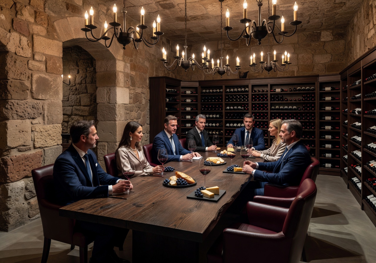 private wine cellar luxury tasting experience
